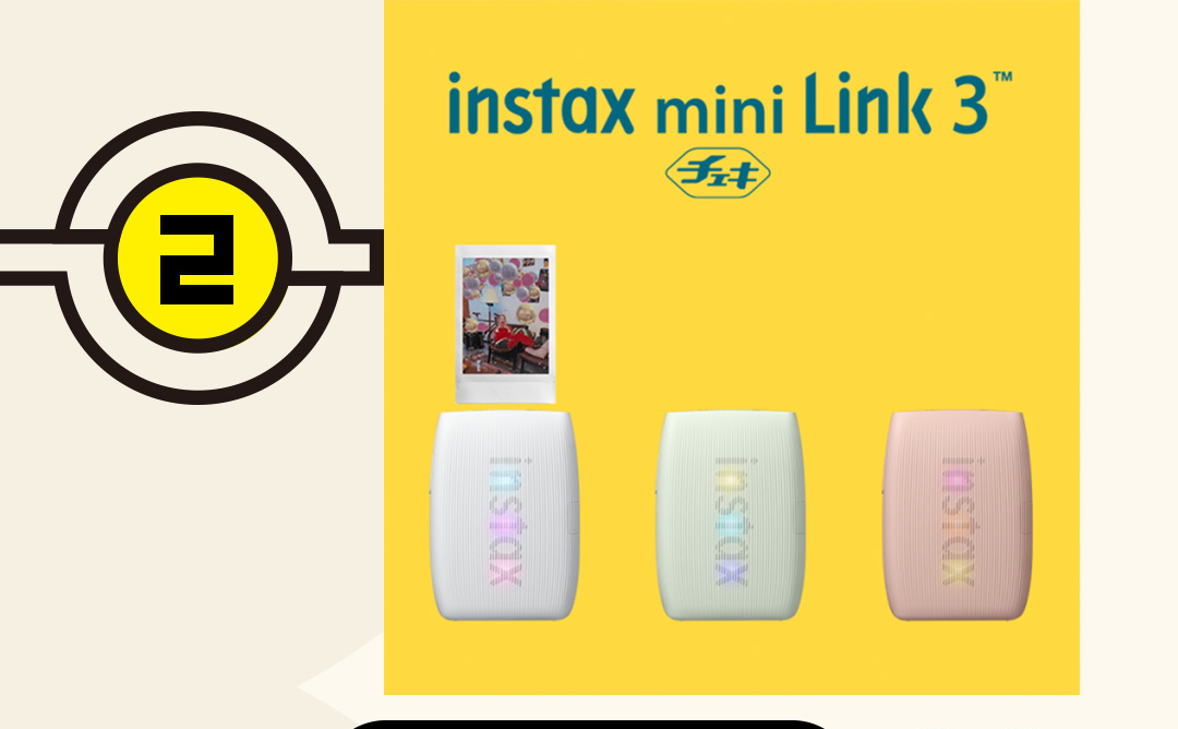 2 instax mini Link 3 チェキ