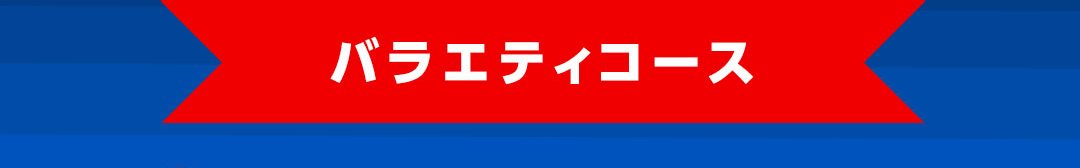 バラエティコース