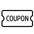 クーポンのイラスト